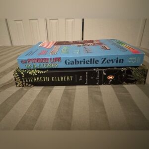 Gabrielle Zevin and Elizabeth Gilbert Book Set
